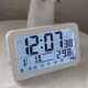 数字夜光lcd时钟多功能声控显示带客厅现代触摸挂钟卧室书房简约
