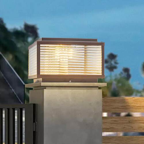 户外水太阳防能柱头灯别墅ZTD-Z072围墙农村大庭门口柱院子灯露台