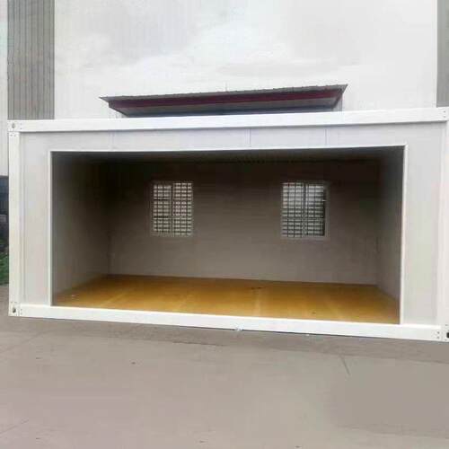 彩钢板房屋集装箱茶水亭户外工地移动活动房员工活动板房成品