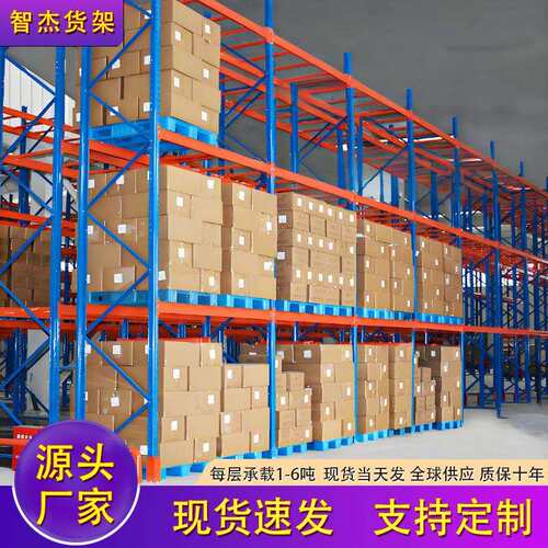 重型货架加厚多层托盘横梁式货架置物架仓储仓库重型货架工厂