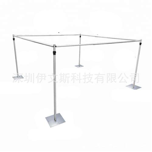 婚庆帷幕架迎宾纱幔伸缩背景架铝合金布置装饰架 pipe and d rape