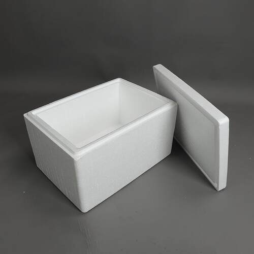 现货邮政标沫箱生鲜专QYQ用34盒56号保温泡海鲜水果蔬菜非泡沫箱