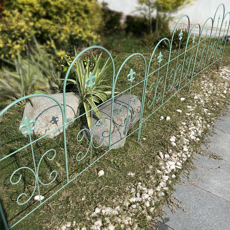 户外花园花坛围墙隔断围栏栅栏护栏篱笆庭院装饰花架爬藤架铁艺