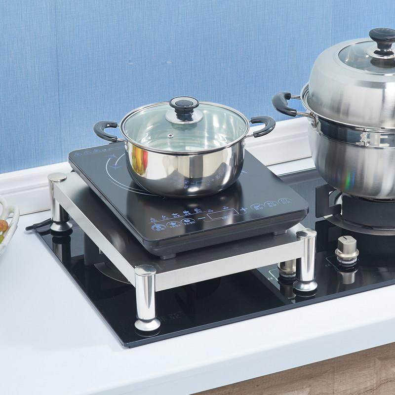 不锈钢厨房置物架电磁炉支架子灶台架厨房一层瓦斯瓦斯炉支架盖板,厨房/烹饪用具,厨房置物架/置物柜/角架,淘宝优惠券,粉丝福利购,淘宝优惠卷