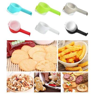 6PCS Snack Sealing Clip Fresh Keeping Sealer Clamp Plastic