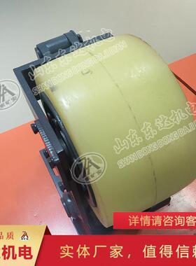 煤矿罐笼滚轮导向装置LS35缓冲式挂耳双轮滚轮罐耳