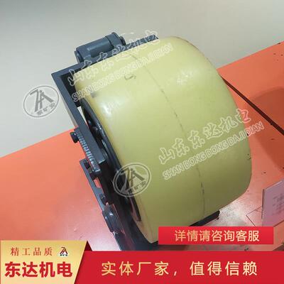 煤矿罐笼滚轮导向装置LS35缓冲式挂耳双轮滚轮罐耳
