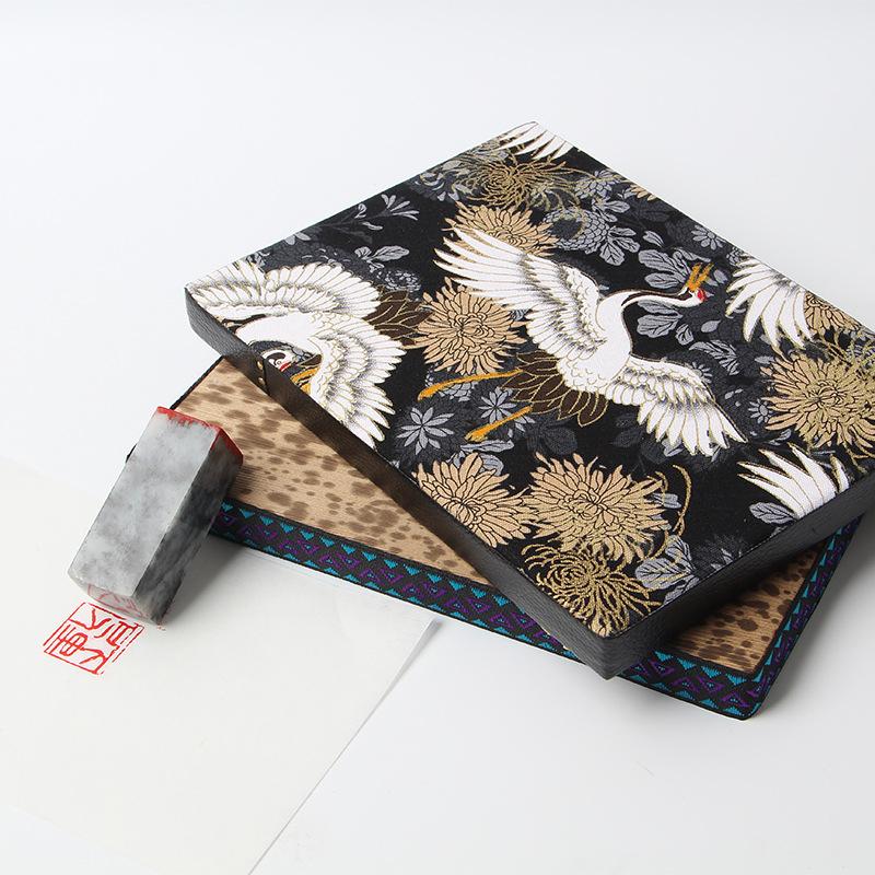 皮钤印台篆刻篆刻财务证明用品图片