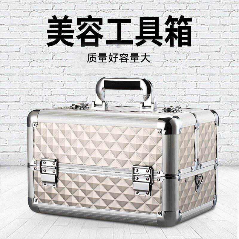 医美手提美容化妆采耳美甲纹绣微整工具箱纹眉师专用美牙收纳盒子