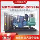 150 玉柴发电机组50KW 120 100 200kw柴油发电机 一键启动备用80