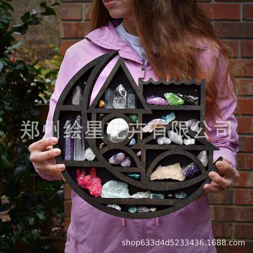 跨境爆款Halloween Tree of Life Crystal Shelf生命之树房子架子