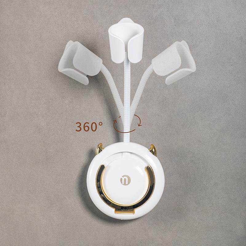 Dual-purpose hair dryer stand, hands-free and adjustable laz