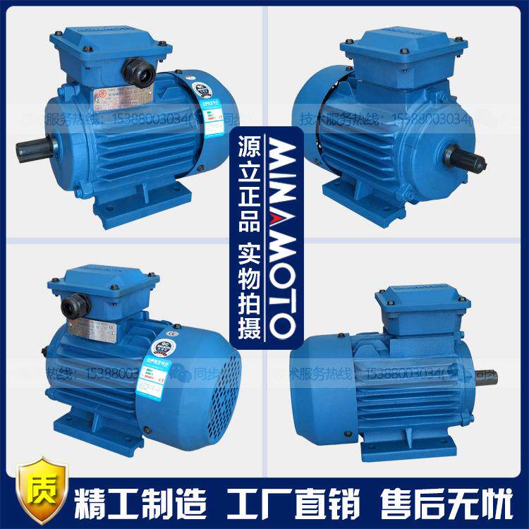 源立水泵管道循环泵电机Y2-100L-2 二极四极马达工业380V三相异步