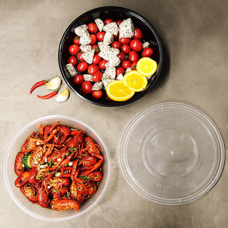 xyt圆形3000ml加厚一次性餐盒圆形大码酸菜鱼冒菜盒小龙虾外卖打,餐饮具,一次性餐盒,淘宝优惠券,粉丝福利购,淘宝优惠卷