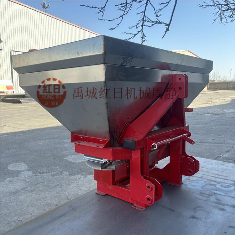 双盘机撒播机 不机锈钢桶10OJZ0L撒肥 有肥化肥施肥机 撒粪0车