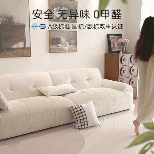 免地毯客厅225新款洗可擦F979T9JS轻奢感卧室0地垫奶油风家用沙地