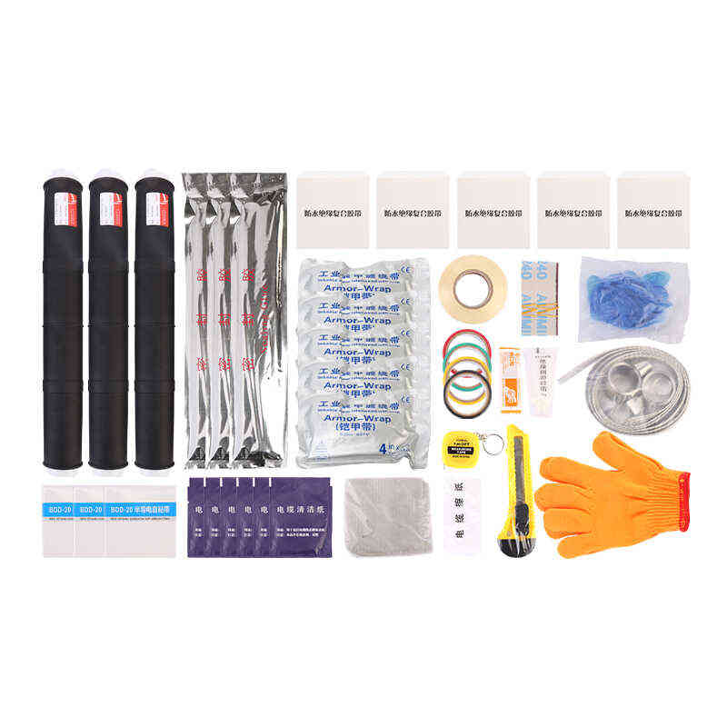 10kv冷缩电缆中间接头JLS-15/3.1单三芯绝缘附件中间连接套管厂家