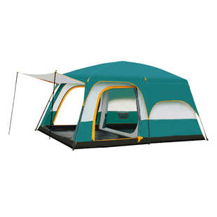 工厂现货帐篷户外两室一厅露营帐篷野营过夜防雨野外防晒帐篷批发
