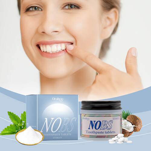 oralhoe Oral Care Toothpaste Tablets - Fresh and Protective,