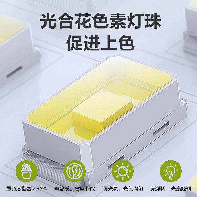 仿太阳植物生长植室内led补光全光谱热多防肉徒长莓蔬菜草1花卉灯