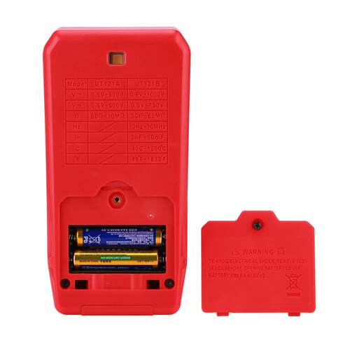 优利德UT121A/UT121B/UT122卡片式智能防烧高精度数字电工万用表