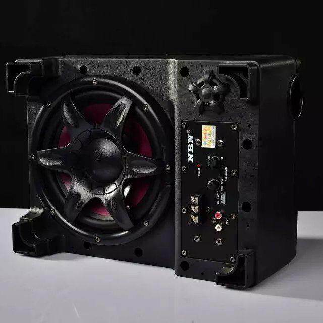 NBN868/898汽车载低音炮8寸超薄有源数字功放带高音12V24V837/867