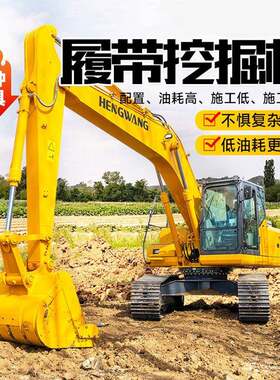 挖掘机大中型工程挖机建筑工程用220大型挖掘机220履带大挖机