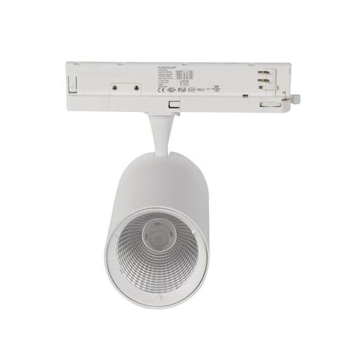10W 15W 20W 25W 30W 35W COB LED导轨一体化轨道灯 白色黑色