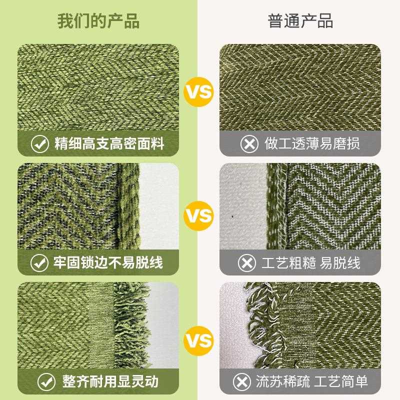 人沙字纹024新款全雪尼尔沙盖发盖布巾季通用高级感全包沙发套罩