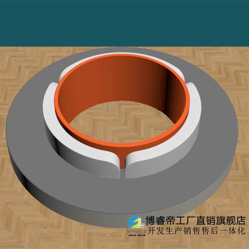玻璃钢树池座椅休闲椅花盆创意网红大型户外公园广场商场景观坐凳
