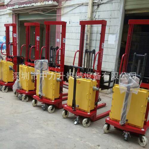 1吨2吨改装防爆全电动堆高车1吨2吨堆垛装卸车托盘升高车电动叉车 - 封面