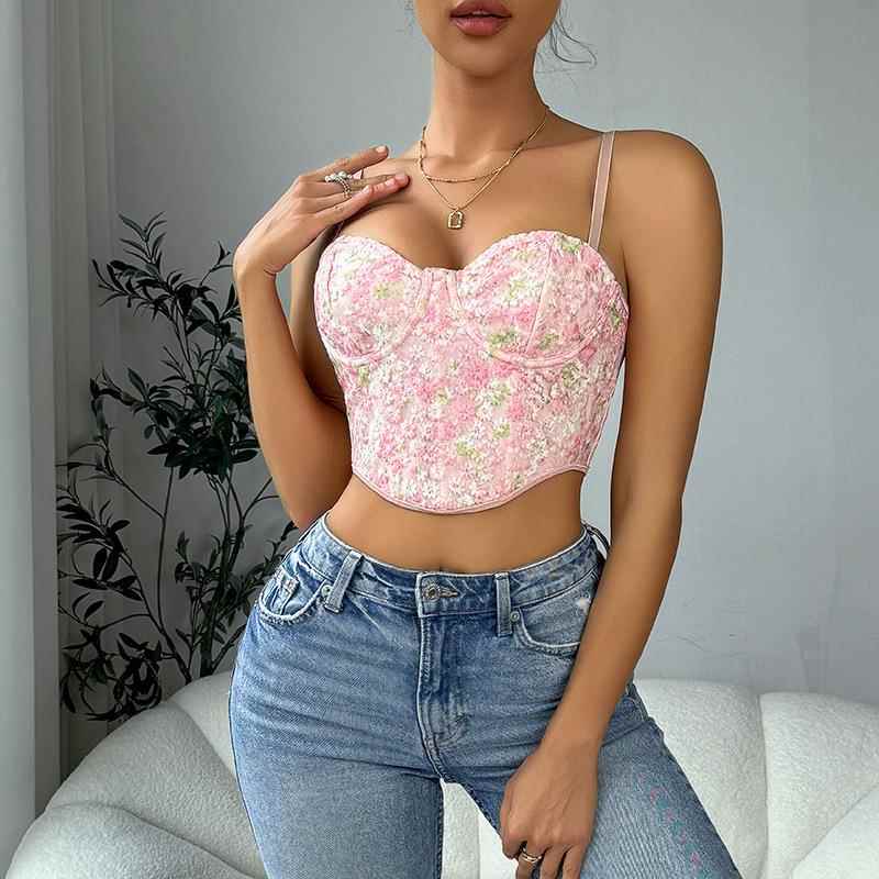 vest small girl hot sexy camisole small textured style