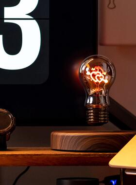 磁悬浮爱心灯小夜灯桌面泡摆件氛围丝灯SIM10-PD送新人实用女神男