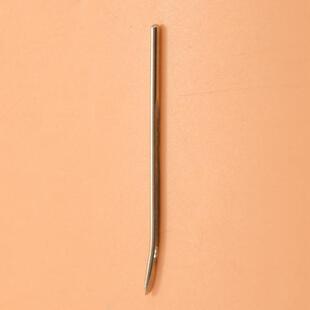 1套 如图色 金属 12个缝纫锥套件 皮革缝纫锥缝合工具手持缝纫锥