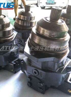 A6VE160系列行走马达液压马达柱塞马达R480LC9S履带式挖掘机主泵