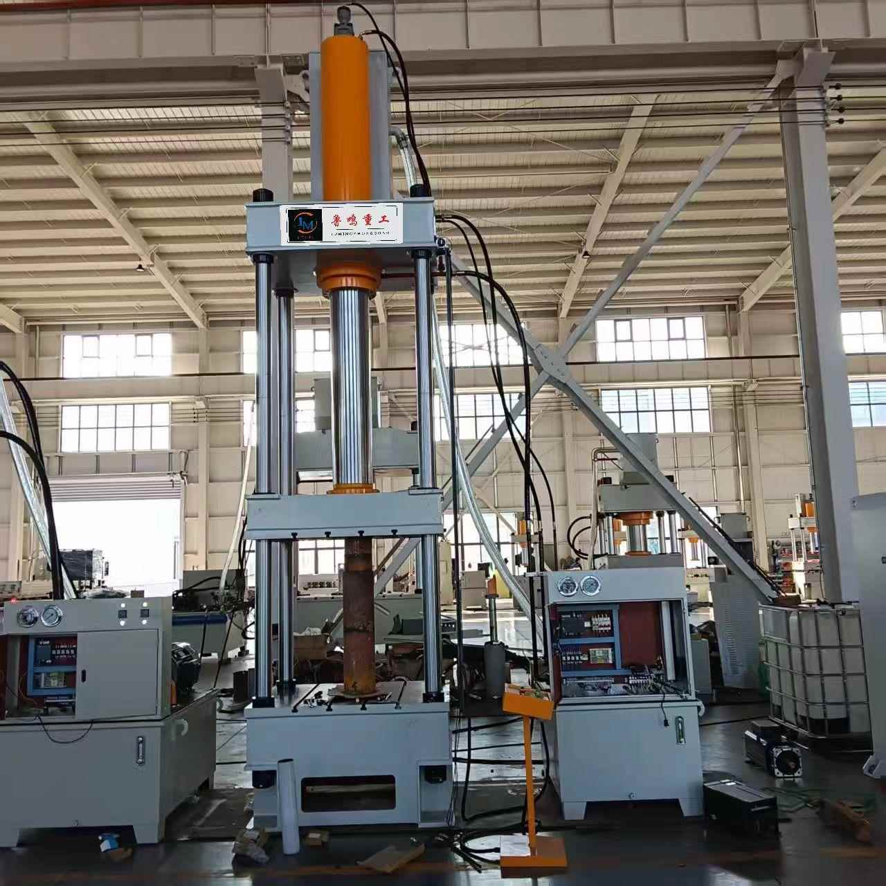 200吨四柱液压机新能源电池壳液压机大开口315吨拉伸成型油压机