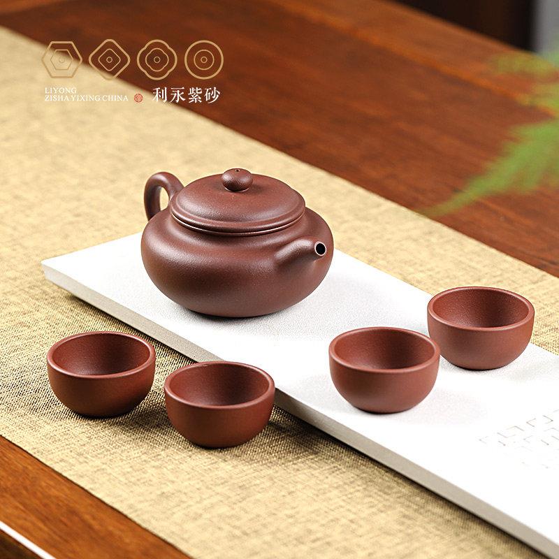 砂宜兴紫砂DFGLXS壶全手工茶泡茶壶纯养沏生茶具套装龙血彷古
