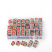 快速接线端子电源硬线接头按压式 分线盒 接线端子 快速并线器 盒装