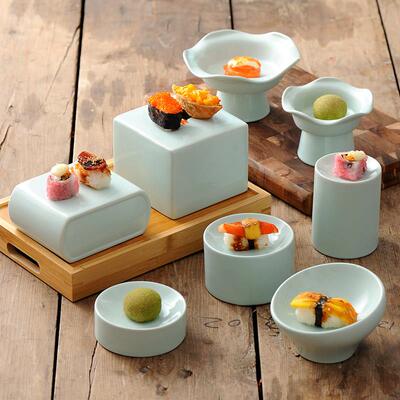 创意西式陶瓷冷品餐具西餐冷菜甜品点心碟西式糕点盘会所位上碟子