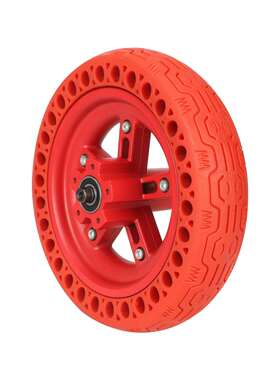 改装M365 PRO 1S Pro2电动滑板车红色零配件套件 两半式轮毂套装