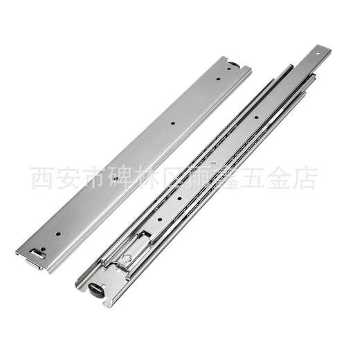 IDA74二节式27宽SUS304工业滑轨常开保持型不锈钢SSRP27线性滑轨