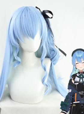 高档vtub虚er拟偶像播星主街彗星cos假发洋服正月水手服
