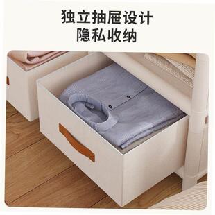 wardrobe cabinet clothes storage 简易柜不织布 closet Simple