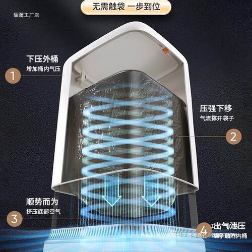客厅垃圾轻家用2025桶新款厨房大号大容量带F885S7J8盖奢卫生间他