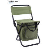 定制户外便携式 休闲野营钓鱼椅折叠冰包椅带储物包带靠背保温功能