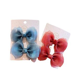 Clip Headwear Sweet Side Girls Hairpin Accessories Bow Hair