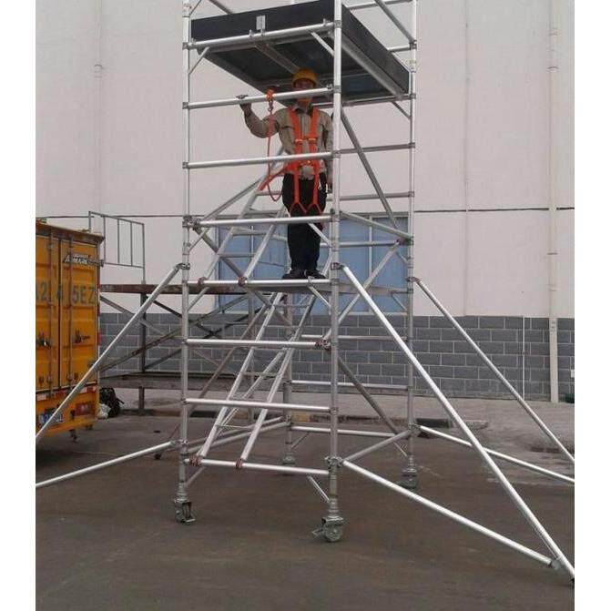 外贸工程款scaffold铝合金脚手架出租创意款一件起订工厂脚