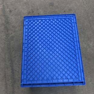 长方形塑料折厂叠箱大号业塑3012胶折叠箱加厚工周转箱64工74 443