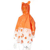 儿童前开扣雨衣 斗篷雨披EVA加厚非一次性儿童按扣雨衣 儿童可爱式