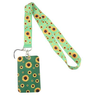 DZ1351 Hidden Disabilities Sunflower Lanyard Id Badge Holder
